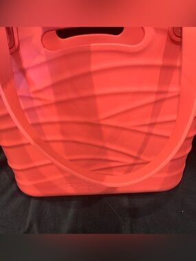 Red Sport Brella beach bag.